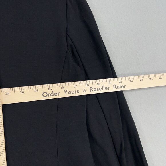 Banana Republic Blazer Womens 10 Black Travel Jacket Career Office Work Minimal - Picture 11 of 15